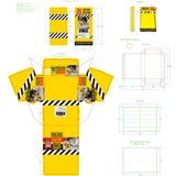 3D Standing Mood Caution Sign Assortment - 12 Pieces Per Retail Ready Display 26540