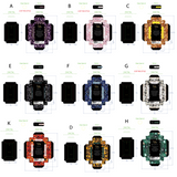 Energy Stone Keychain - 12 Pieces Per Retail Ready Display 26561