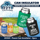 Neoprene Can and Bottle Cooler Assortment - 12 Pieces Per Retail Ready Display 26564