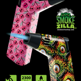 Zinc Printed Torch Lighter - 12 Pieces Per Retail Ready Display 26624