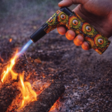 Zinc Printed Torch Lighter - 12 Pieces Per Retail Ready Display 26624