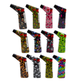 Zinc Printed Torch Lighter - 12 Pieces Per Retail Ready Display 26624