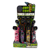 Zinc Printed Torch Lighter - 12 Pieces Per Retail Ready Display 26624