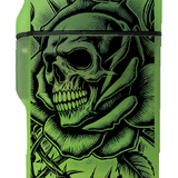 Glow in The Dark Flip Top Lighter - 15 Pieces Per Retail Ready Display 26625