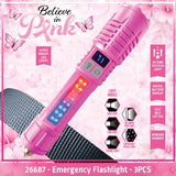 Believe in Pink Breast Cancer Awareness Hydration Impulse Assortment Floor Display - 76 Pieces Per Retail Ready Display Kit 88632