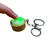 Fun Doh™ Dumpling Click Light-Up Keychain - 12 Pieces Per Retail Ready Display 26723
