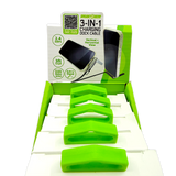 3-IN-1 Charging Dock 3FT USB-C Connector USB-A Adapter Cable - 6 Pieces Per Retail Ready Display 26753