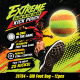 Kick Drop Glow-in-the-Dark Foot Bag Game - 12 Pieces Per Retail Ready Display 26784