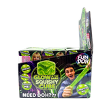 Fun Doh™ Glow-in-the-Dark Squish and Squeeze Slow-Release Fun Cube Toy - 12 Pieces Per Retail Ready Display 26847