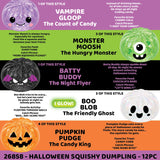 Fun Doh™ SquishZilla™ Spooky Steamers Dumpling Toy - 12 Pieces Per Retail Ready Display 26858