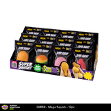 SquishZilla™ Super Mega Squishies - 12 Pieces Per Retail Ready Display 26859