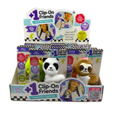 Clip-on Soft Plush Friends - 12 Pieces Per Retail Ready Display 26872