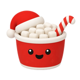 Fun Doh Squishmas Snack Shop Squishies - 12 Pieces Per Retail Ready Display 26892