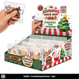 Fun Doh Squishmas Snack Shop Squishies - 12 Pieces Per Retail Ready Display 26892