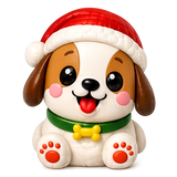 Fun Doh™ Squishmas Mega Squishy Toy Characters - 8 Pieces Per Retail Ready Display 26923