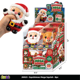Fun Doh™ Squishmas Mega Squishy Toy Characters - 8 Pieces Per Retail Ready Display 26923