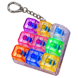 Light-Up Fidget Keypad Keychain - 12 Pieces Per Retail Ready Display 27052