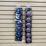 Car Lighting and Auto Accessories Assortment Merchandising Hang Strip - 22 Pieces Per Retail Ready Display 88663