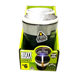 Glow In The Dark Printed Lid Butt Bucket Ashtray with LED Light - 2 Per Retail Ready Wholesale Display 40308 SMOKEZILLA