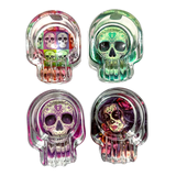 Glass Ashtray in Skull Shaped Design - 4 Per Retail Ready Display 40319 SMOKEZILLA