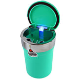 Glow In The Dark Butt Bucket Ashtray With LED Light - 6 Per Retail Ready Wholesale Display 40340