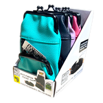 Leatherette Cigarette Pouch with Coin Wallet - 5 Pieces Per Retail Ready Display 41414 SMOKEZILLA