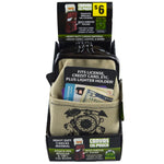 Canvas Cigarette Pouch - 6 Pieces Per Retail Ready Display 41421 SMOKEZILLA