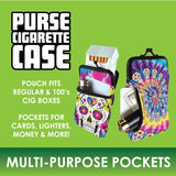 Neoprene Cigarette Pouch with Pocket - 6 Pieces Per Retail Ready Display 41459