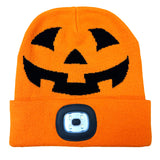 Halloween Knit Hat Beanie LED Light Assortment Floor Display - 36 Pieces Per Retail Ready Display  88463