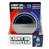 Mood Light LED Light-Up Coaster - 4 Pieces Per Retail Ready Display 41678 CAR VIBEZ
