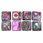 Cigarette Case with USB Coil Lighter Canada Themed Designs - 8 Pieces Per Retail Ready Display 41733 SMOKEZILLA
