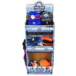 Winter Knit Hat Beanie and Glove Assortment Floor Display - 72 Pieces Per Retail Ready Display 88367 POLAR GEAR
