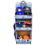 Winter Knit Hat Beanie and Glove Assortment Floor Display - 72 Pieces Per Retail Ready Display 88367 POLAR GEAR