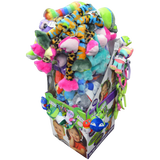 Plush Long Arm Frog Assortment Floor Display - 39 Pieces Per Retail Ready Display Kit 88275 KIPP BROTHERS