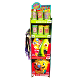 Kids Zone Plush Assortment Floor Display - 30 Pieces Per Retail Ready Display 88566