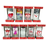 Valentine's Day Glass and Gift Assortment Floor Display - 57 Pieces Per Retail Ready Display 88573