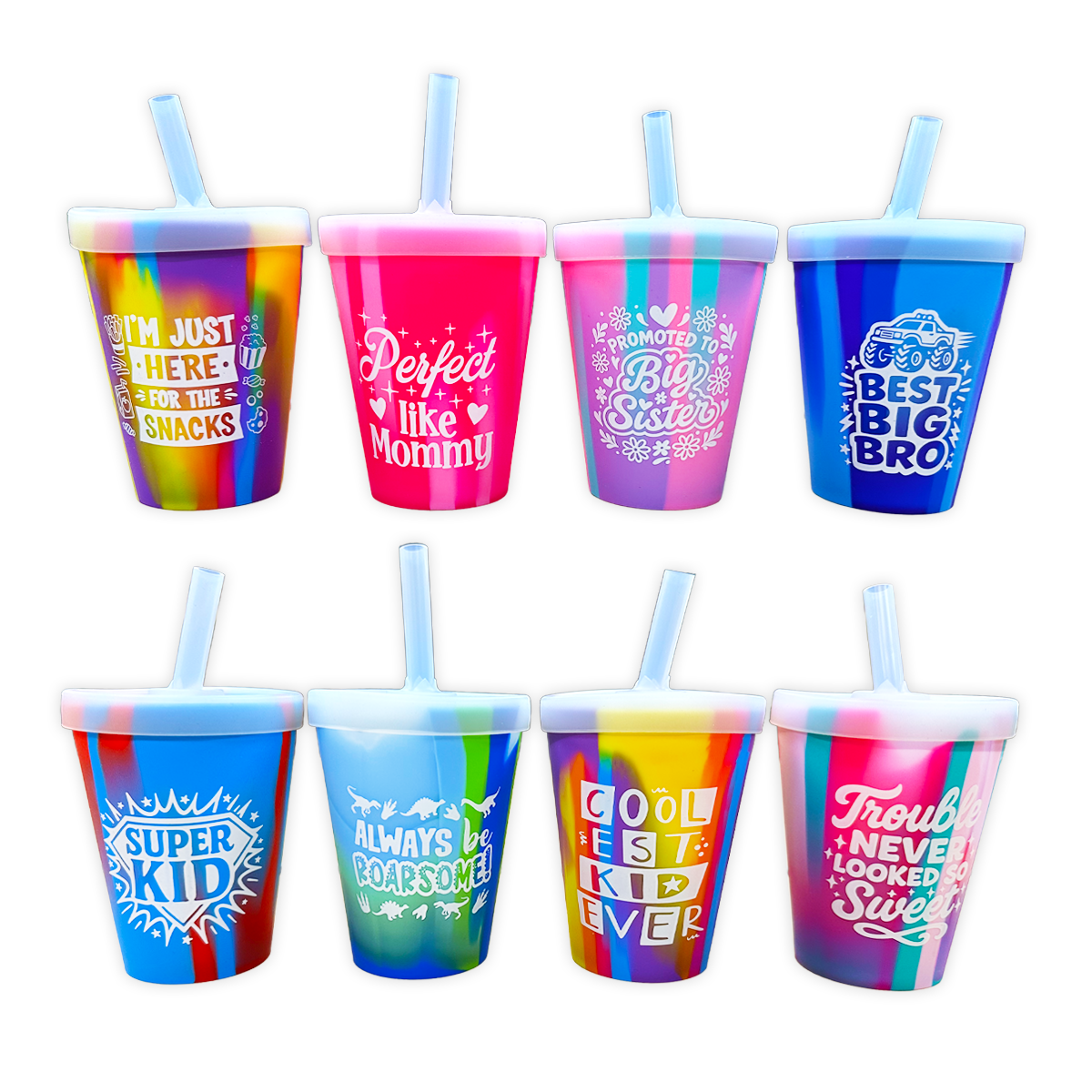 Silicone Cup Drinkware Assortment Floor Display - 32 Pieces Per Retail Ready Display 88608 NOVELTY INC