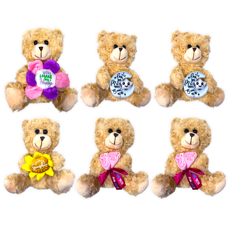 Forever Fuzzy Plush Assortment Floor Display - 44 Pieces Per Retail Ready Display Kit 88613 NOVELTY INC