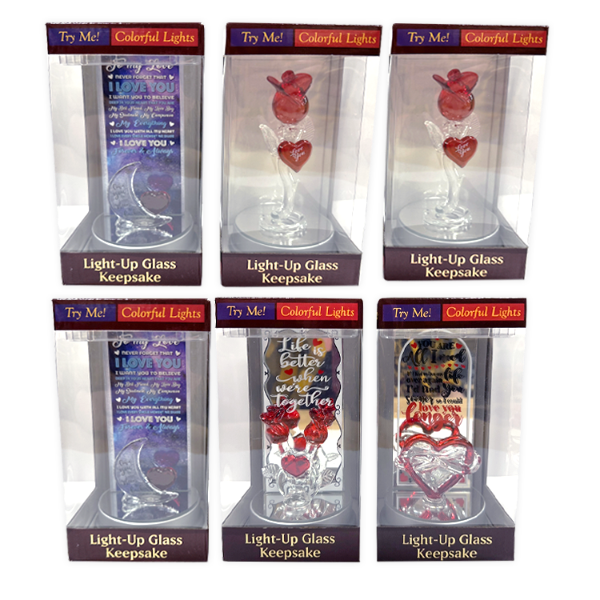 Valentines Day Rose Plush and Gift Assortment Floor Display - 78 Pieces Per Retail Ready Display Kit 88615 NOVELTY INC