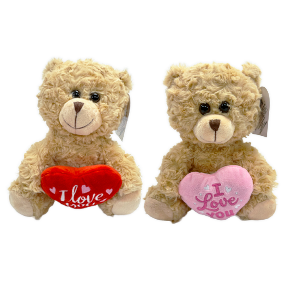 Valentines Day Glass Plush and Gift Assortment Floor Display - 56 Pieces Per Retail Ready Display Kit 88616 NOVELTY INC