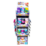 Sipz Silicone Cup Assortment Floor Display - 38 Pieces Per Retail Ready Display Kit 88622