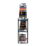 Camo Torch Tower – 3 Tier Metal Countertop Assortment - 39 Pieces Per Retail Ready Display 88671 TORCH BLUE