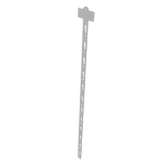 Merchandising Fixture - Generic Merchandising Hang Strip with Pricing Panel ONLY 973460 NOVELTY INC