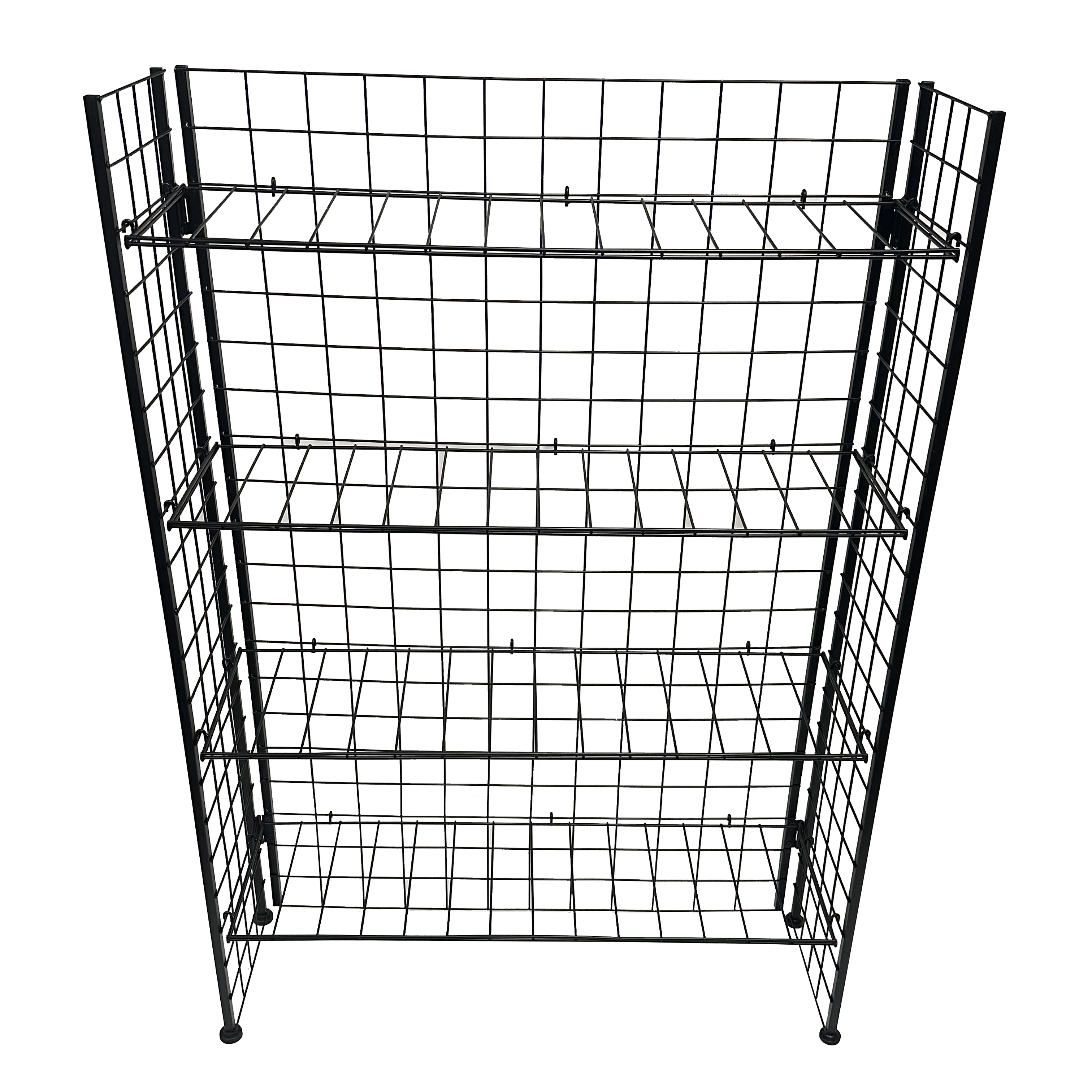 Merchandising Fixture - 30" Wire Four Shelf Rack ONLY 978620 NOVELTY INC