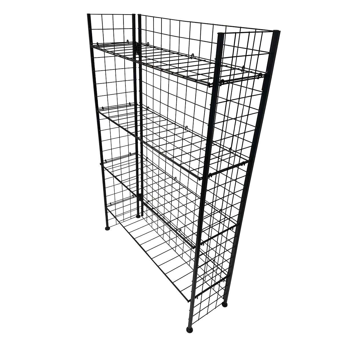 Merchandising Fixture - 30" Wire Four Shelf Rack ONLY 978620 NOVELTY INC