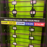 Merchandising Fixture  - Sungear SBT Retail Pricing Strip 980480 SUN GEAR