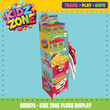 Kids Zone Plush Assortment Floor Display - 30 Pieces Per Retail Ready Display 88564