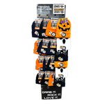Custom Halloween Knit Hat Beanie LED Light Assortment Floor Display - 18 Pieces Per Retail Ready Display Kit 88689 NOVELTY INC