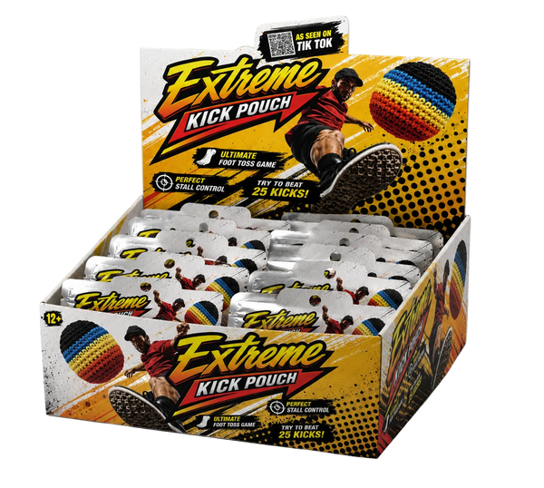 Kick Drop Foot Bag Game - 12 Pieces Per Retail Ready Display 26742