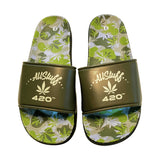 Himpy Slides - Mens Jack Herer Desert Sand Sandal - 1 Pair Per Pack